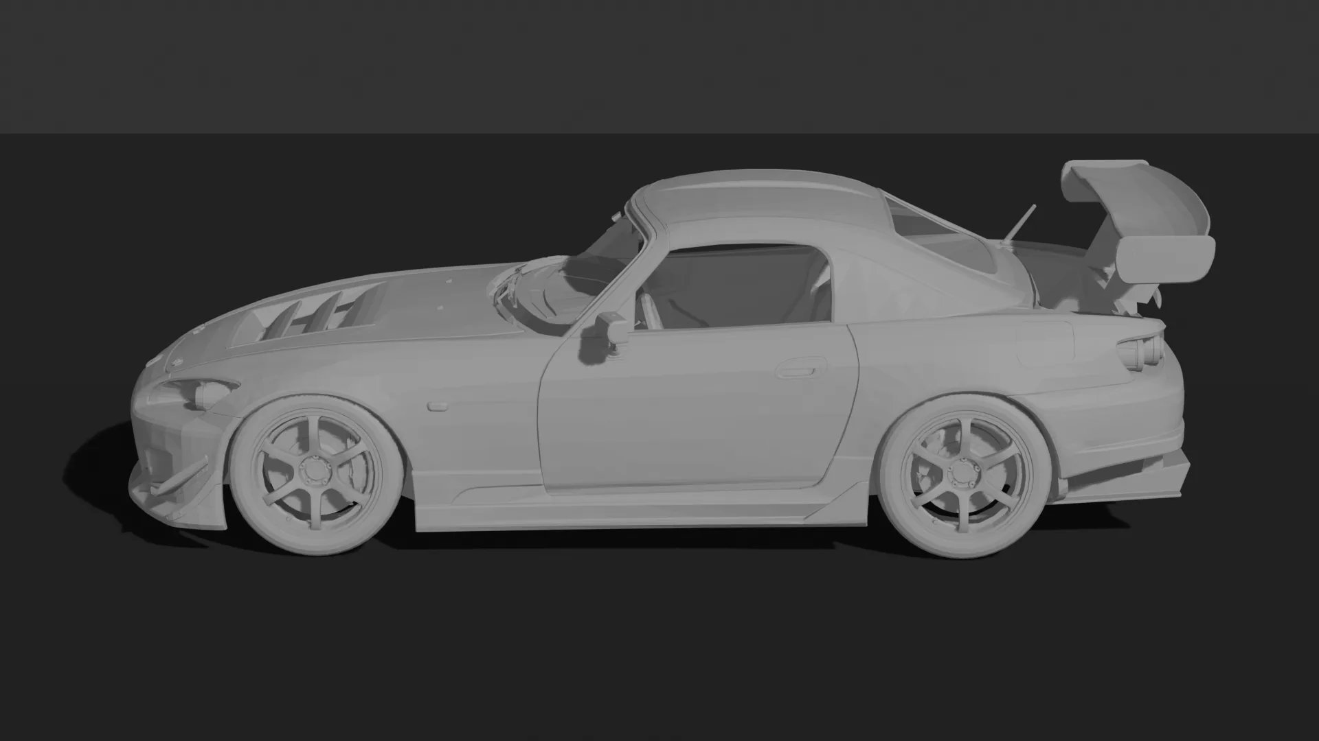 Honda S2000 AP1 C-West N1 Type II STL 3D Print Model
