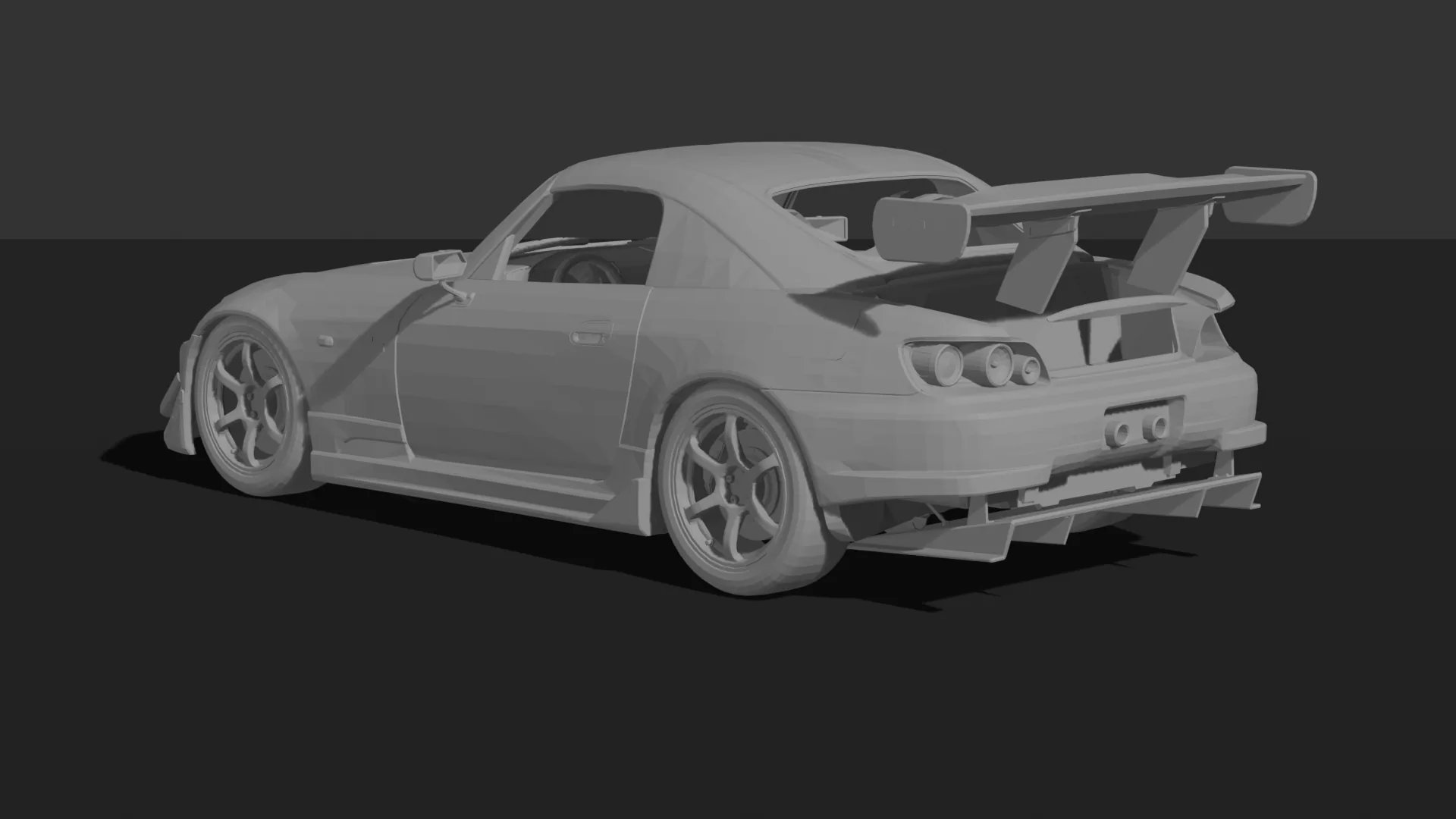 Honda S2000 AP1 C-West N1 Type II STL 3D Print Model