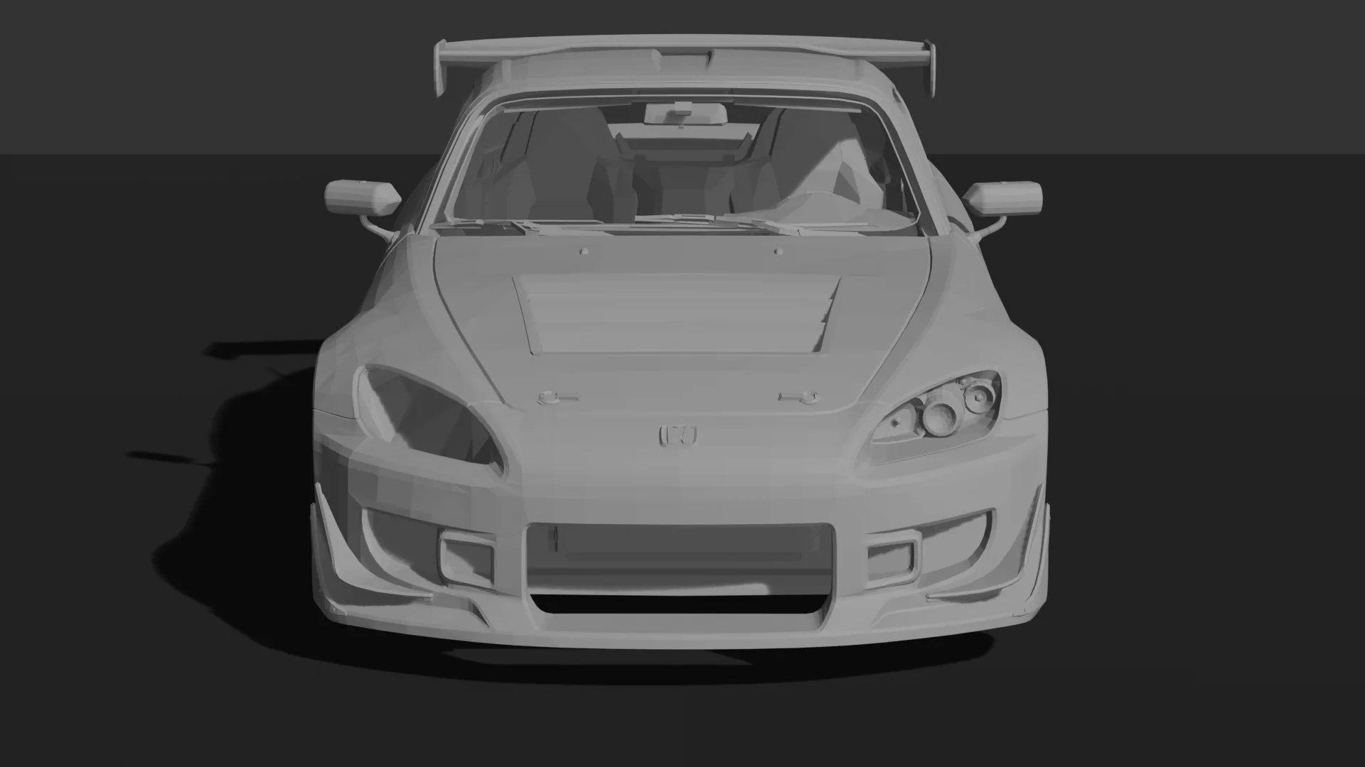 Honda S2000 AP1 C-West N1 Type II STL 3D Print Model