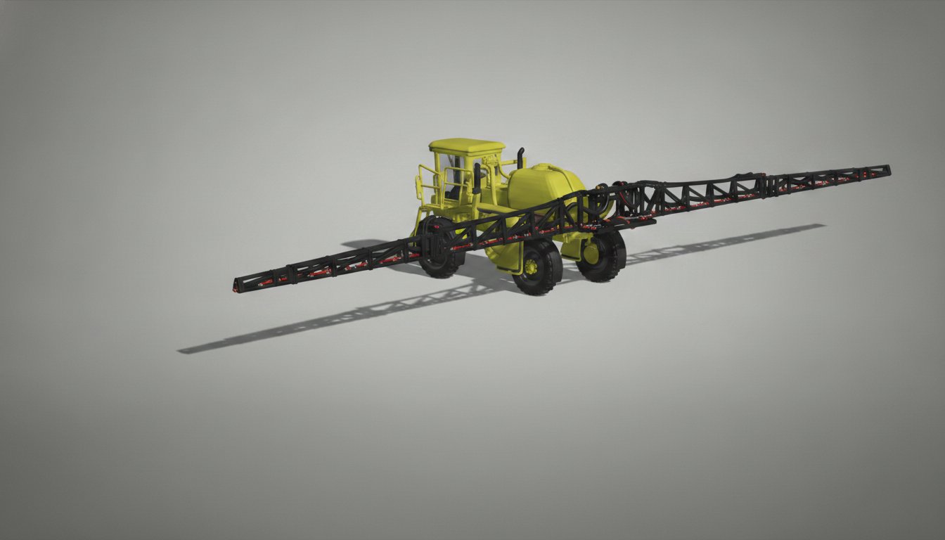 RoGator RG1300 Boom Sprayer STL 3D Print Model