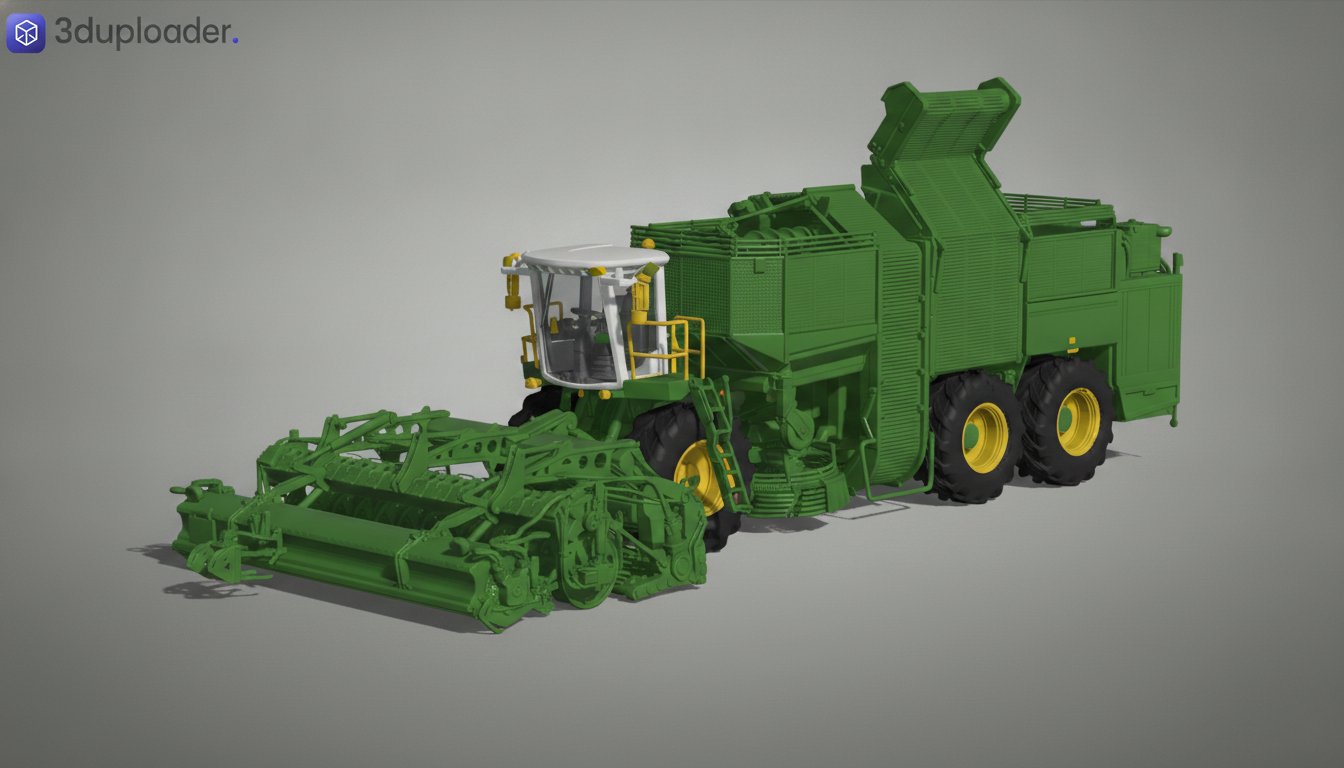 Holmer Terra Dos T4-40 Beet Harvester STL 3D Print Model