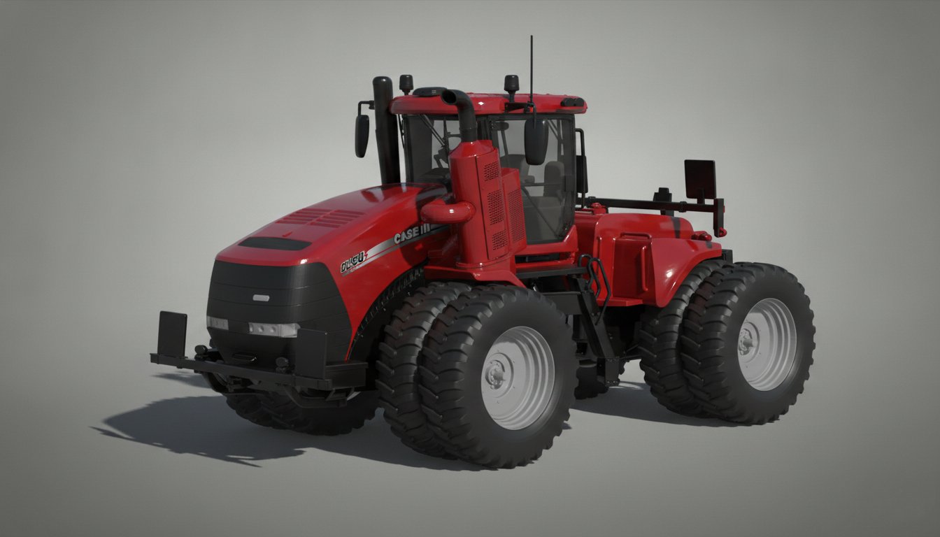 Case IH Steiger Articulated Tractor STL 3D Print Model
