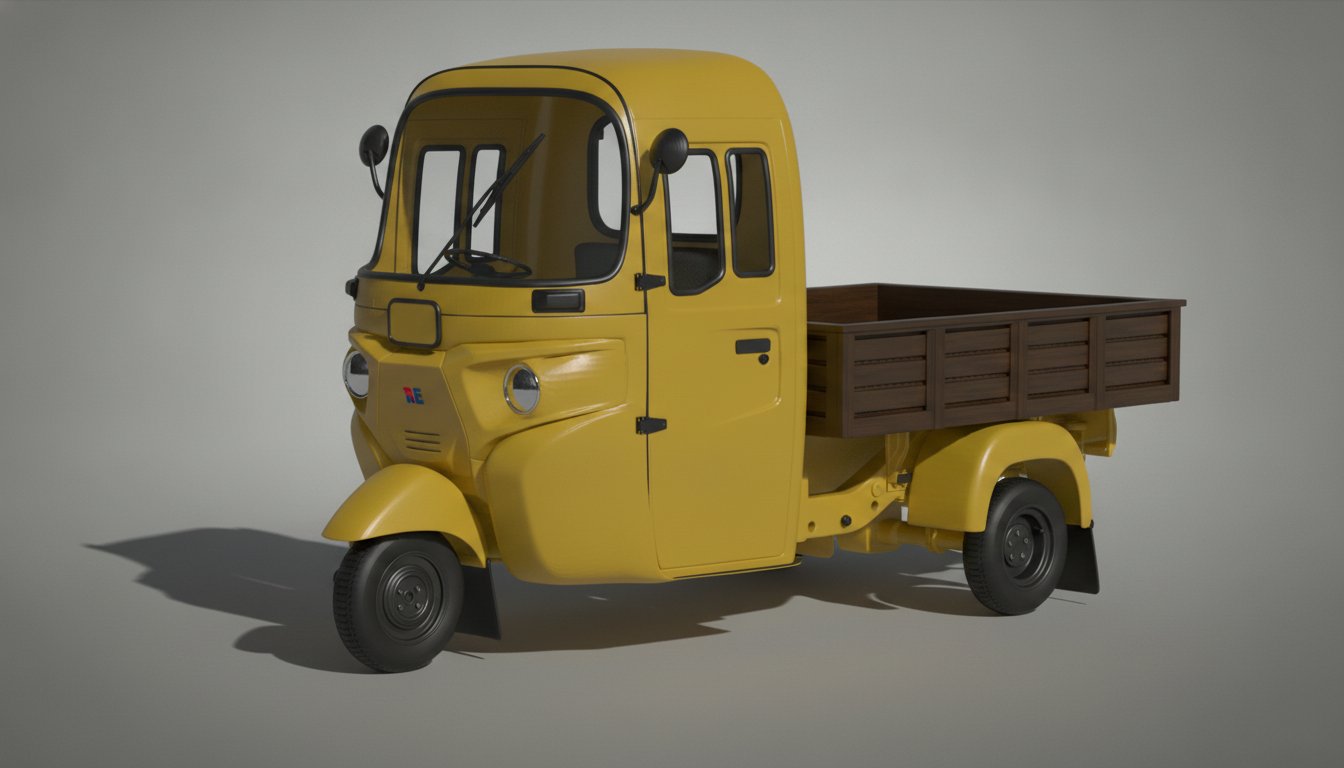 Bajaj RE Pickup STL 3D Print Model