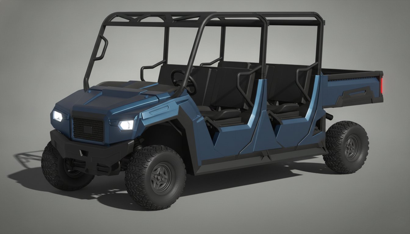 Polaris Ranger Crew UTV STL 3D Print Model