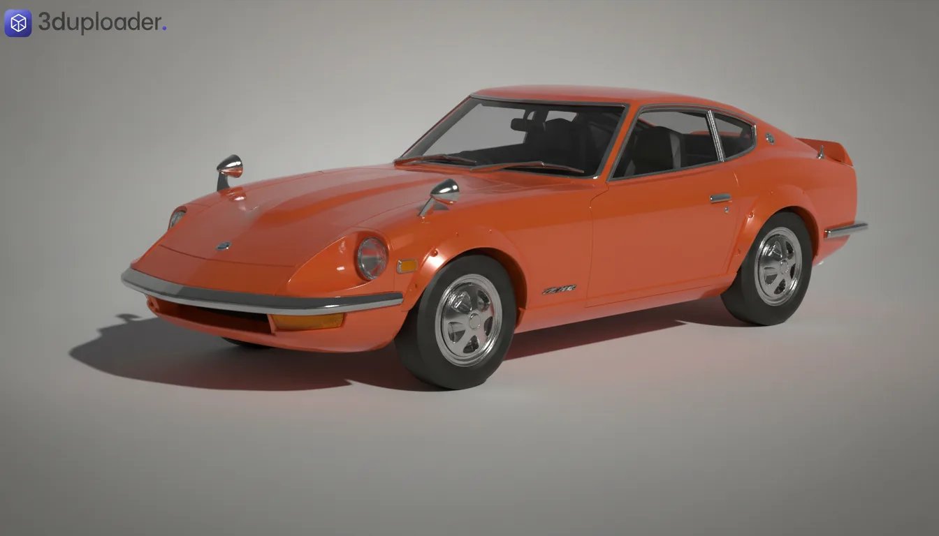 Nissan Fairlady 240ZG S30 STL 3D Print Model