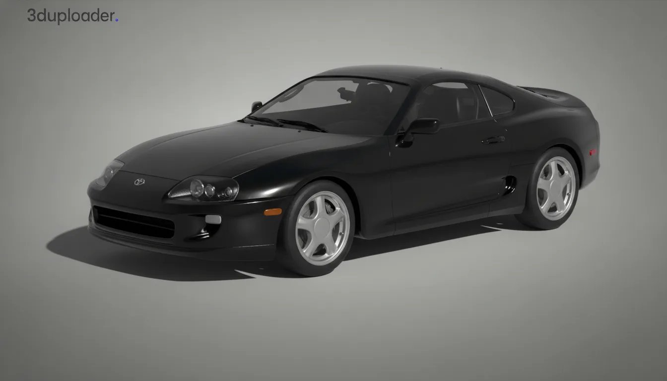Toyota Supra MK4 SZ-R STL 3D Print Model