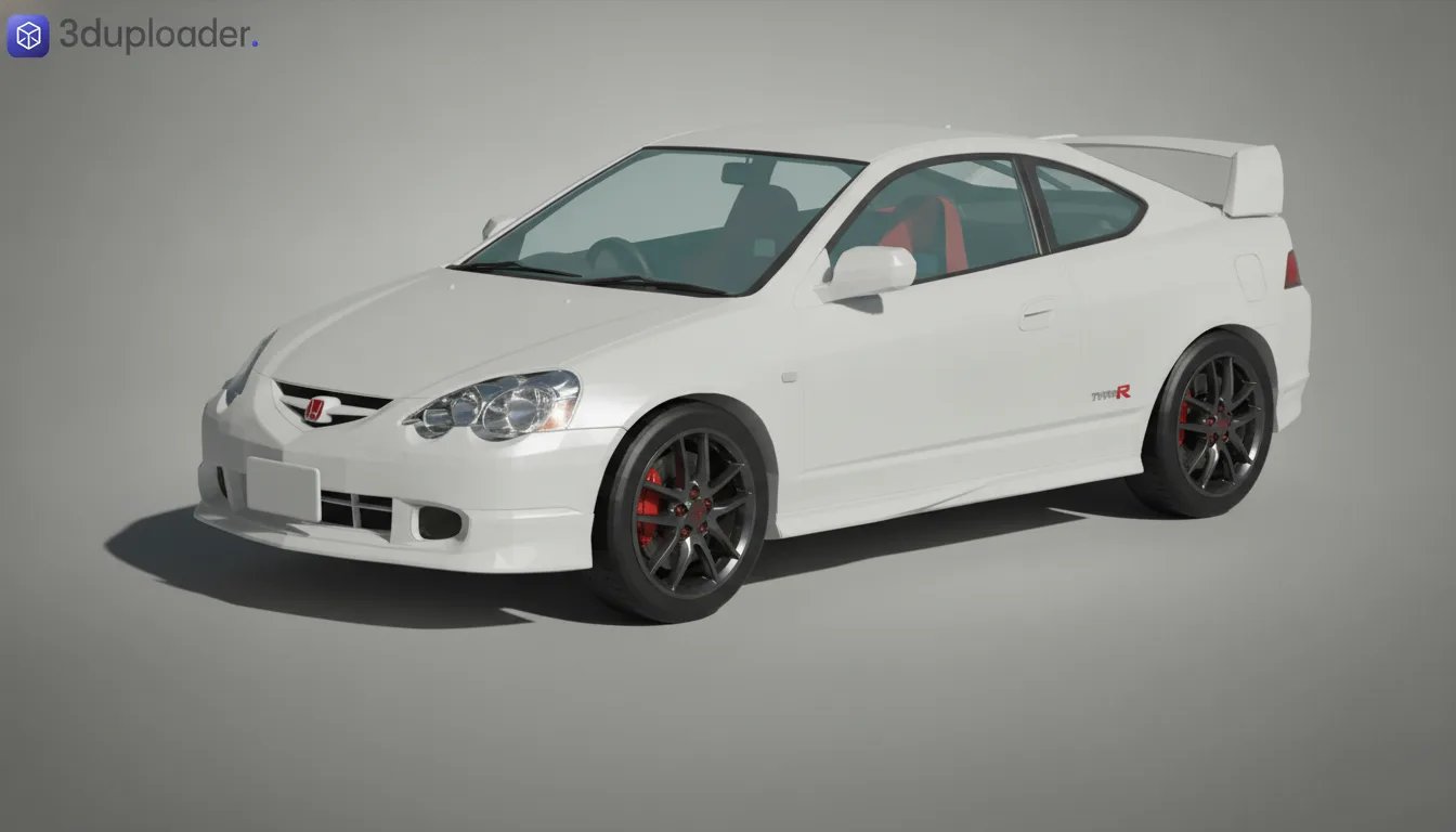 Honda Integra Type-R DC5 STL 3D Print Model
