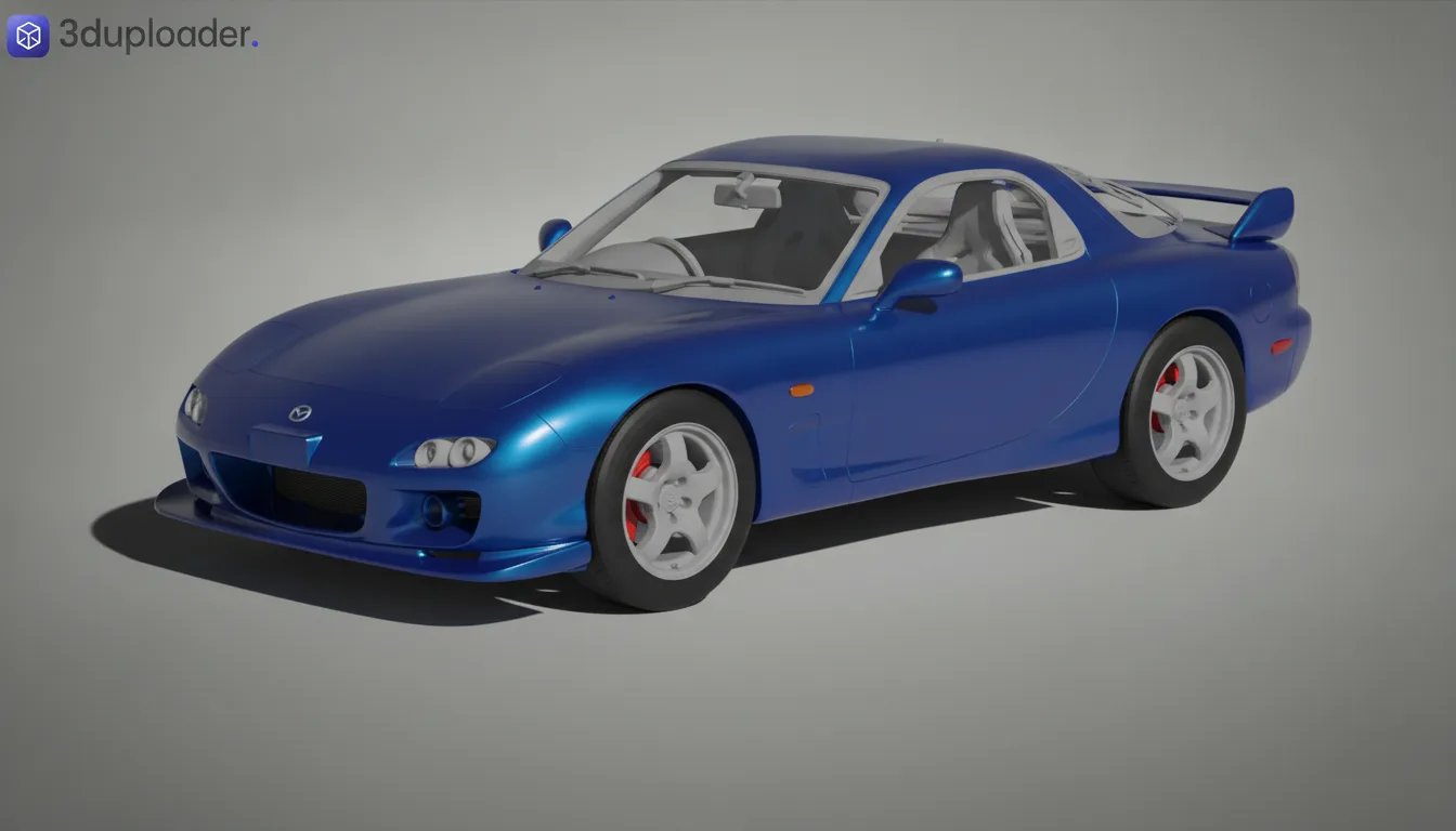 Mazda RX-7 Series 8 Type RS STL 3D Print Model