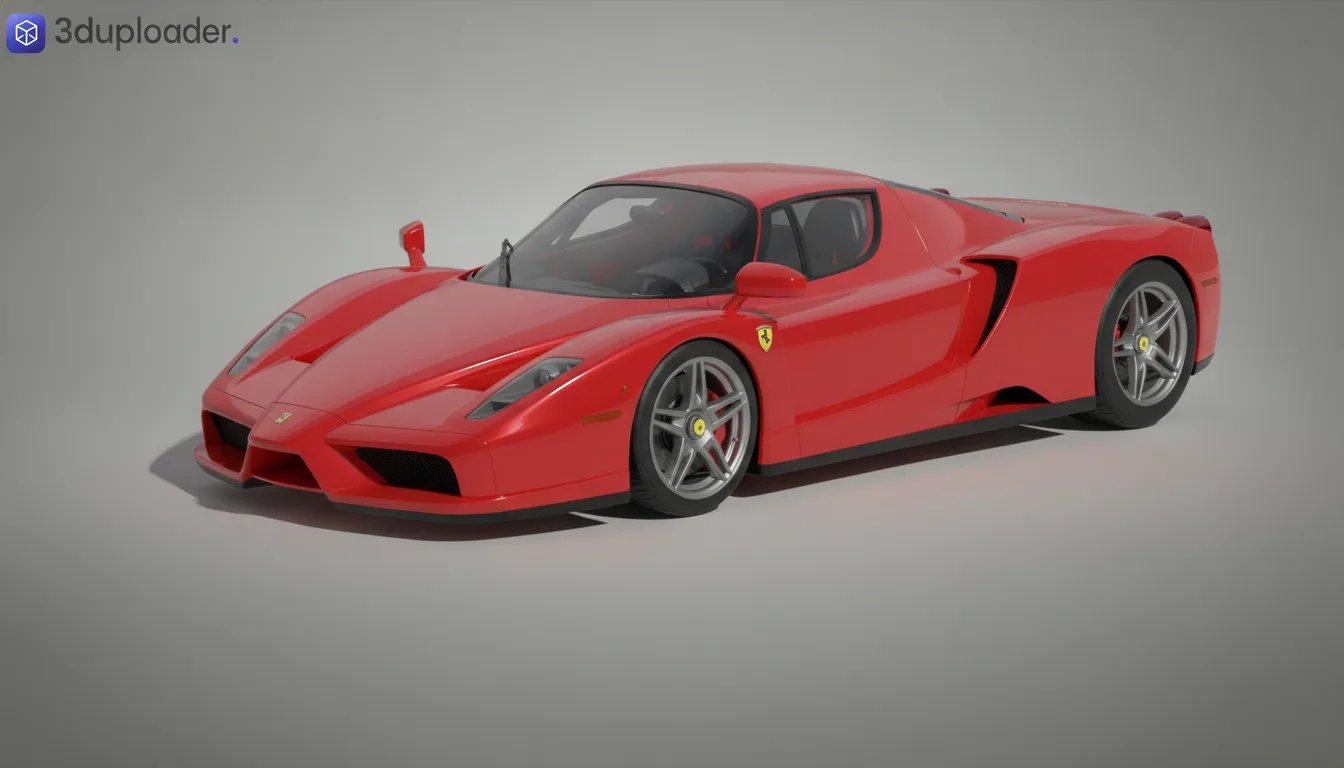 Ferrari Enzo STL 3D Print Model