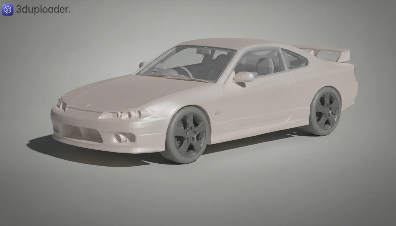 Nissan Silvia S15 Spec R Aero STL 3D Print Model