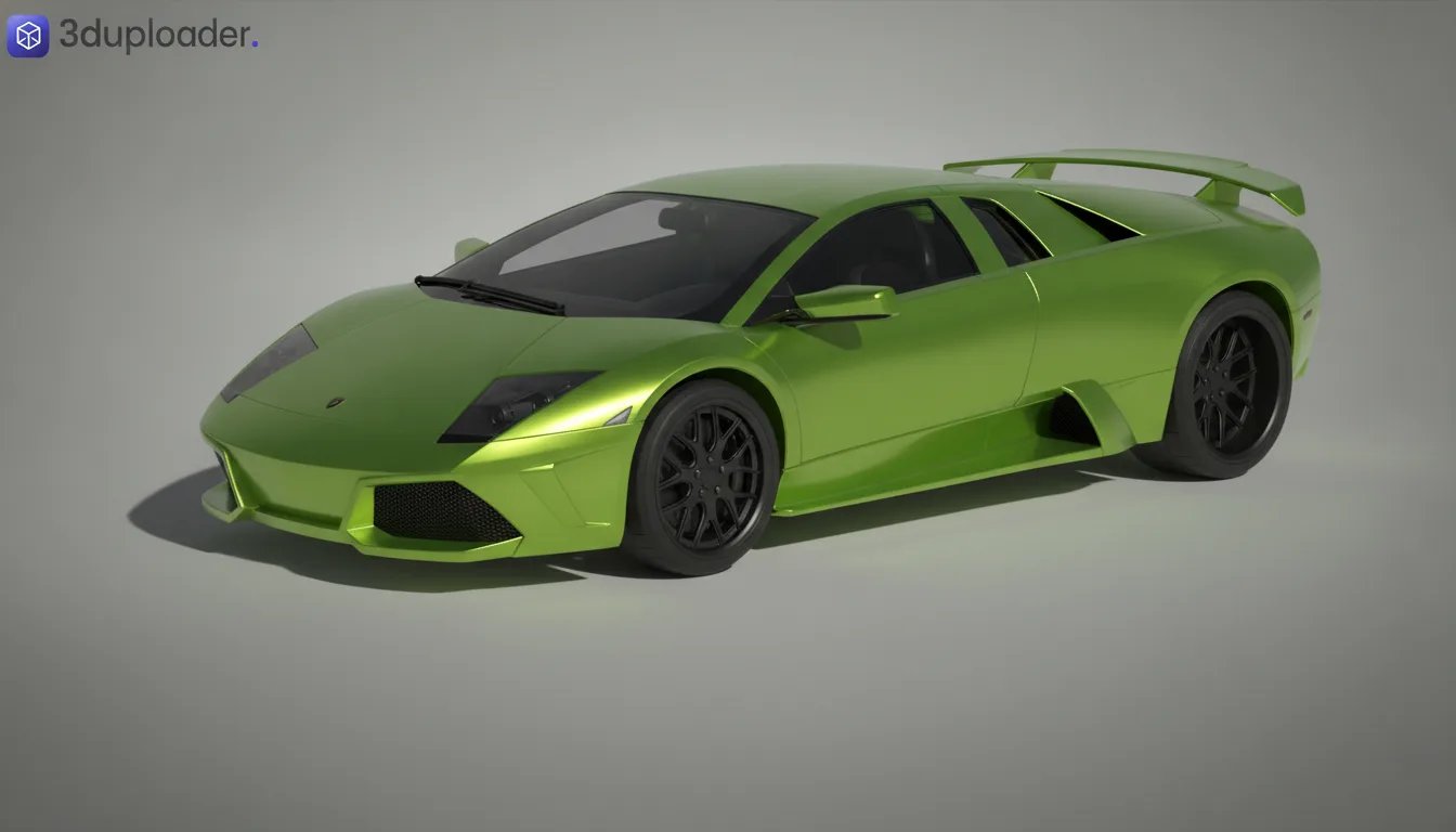 Lamborghini Murciélago Fast & Furious STL 3D Print Model