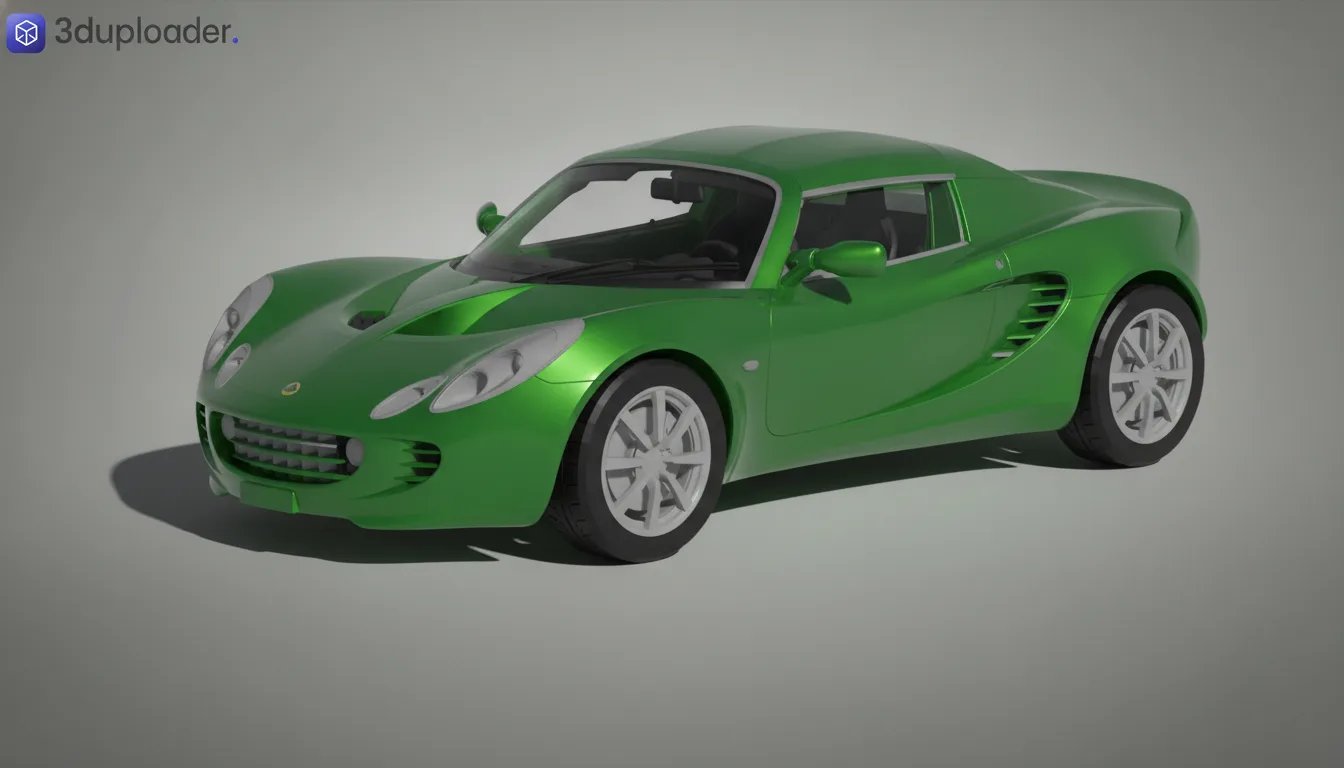 Lotus Elise S 2004 STL 3D Print Model