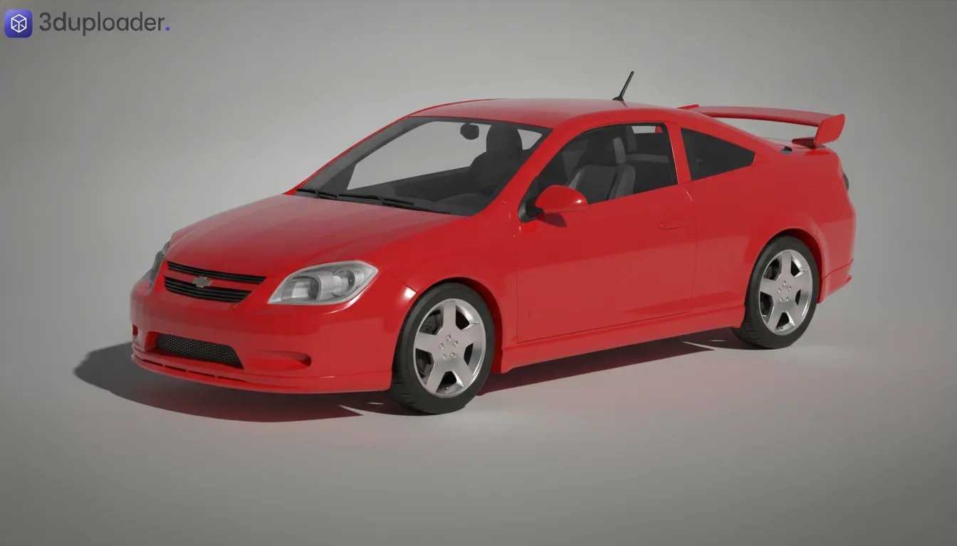 Chevrolet Cobalt SS Supercharged 2005 STL 3D Print Model