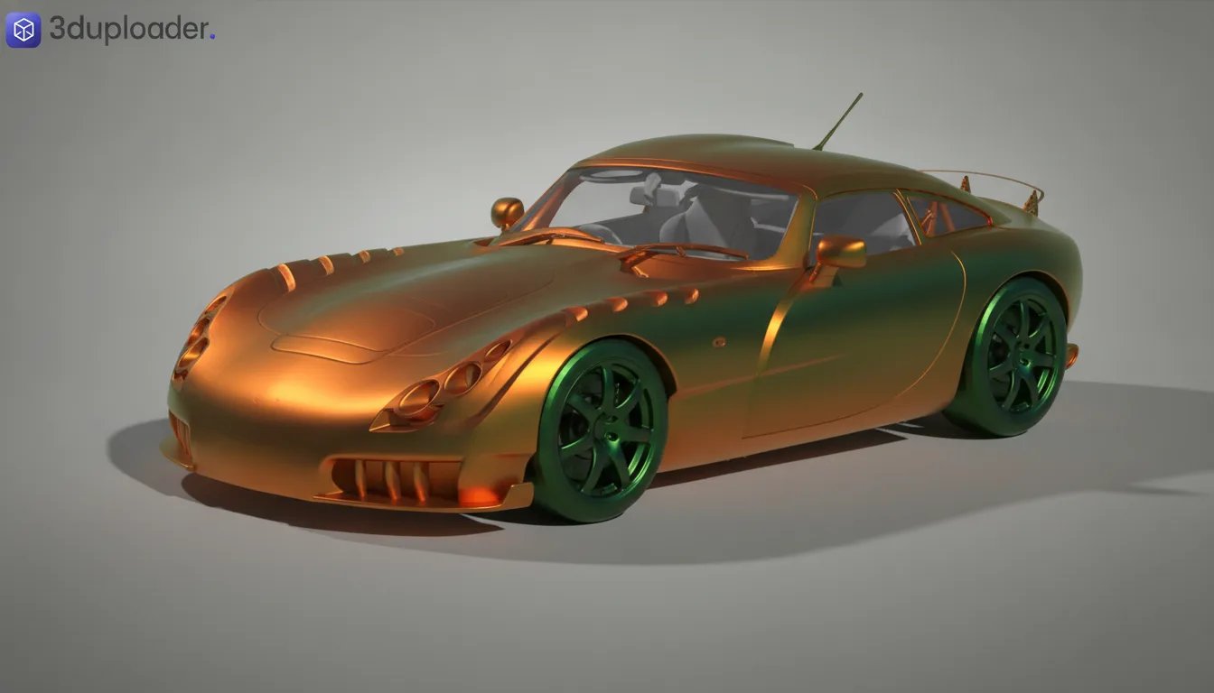 TVR Sagaris STL 3D Print Model