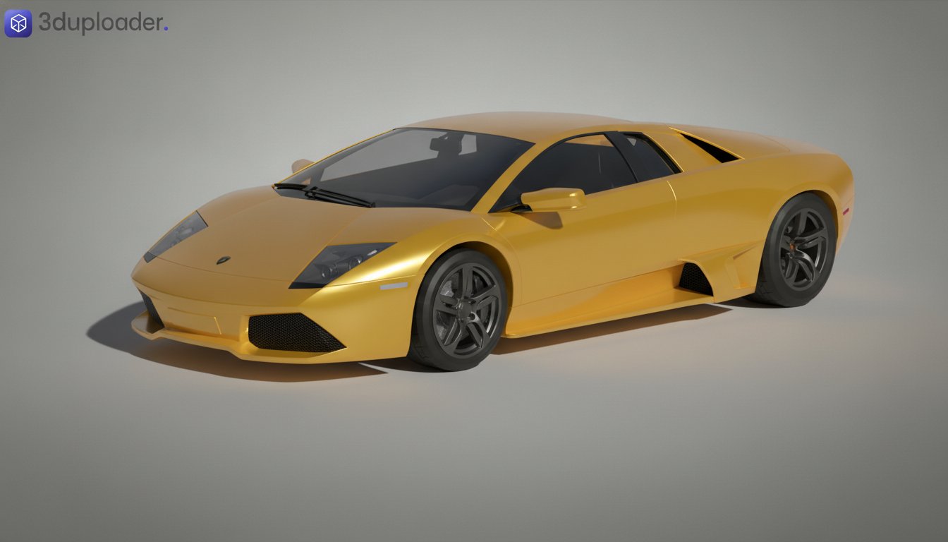 Lamborghini Murcielago LP640 2006 STL 3D Print Model