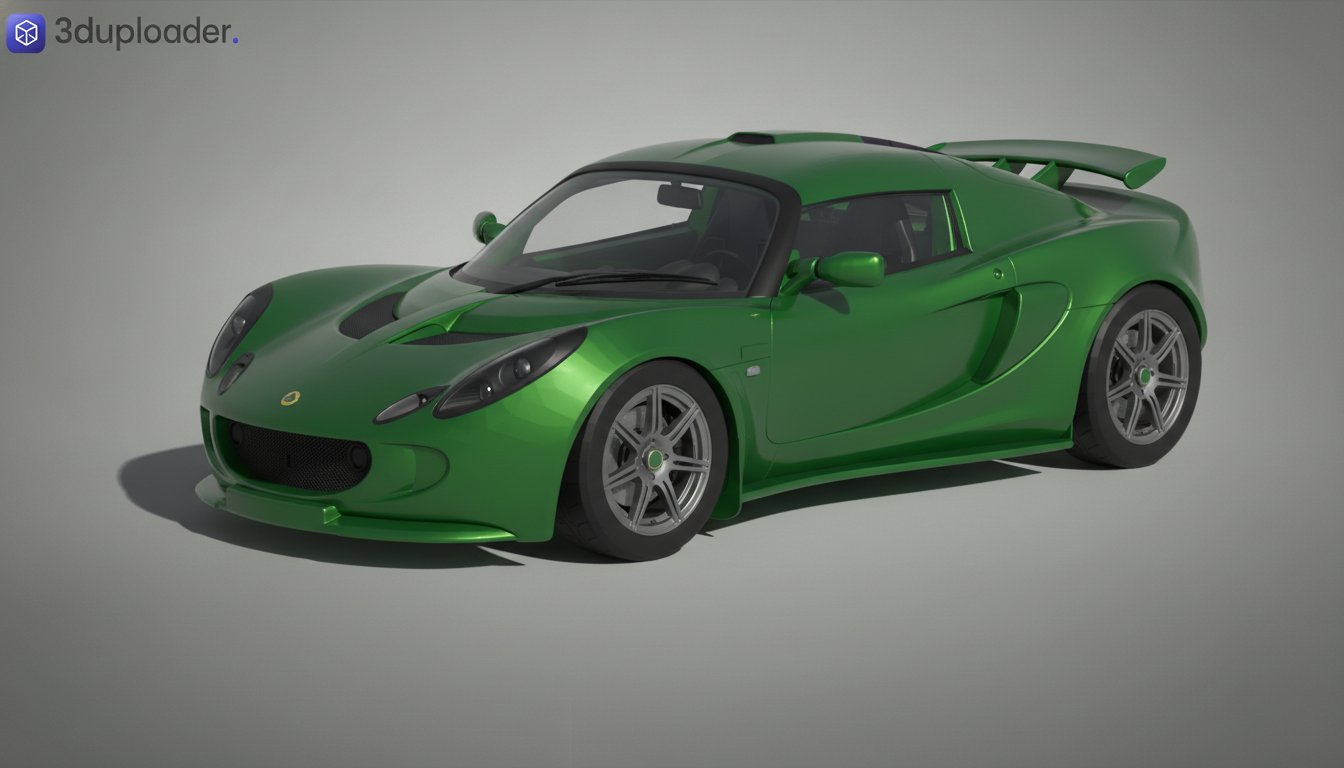 Lotus Exige S 2006 STL 3D Print Model