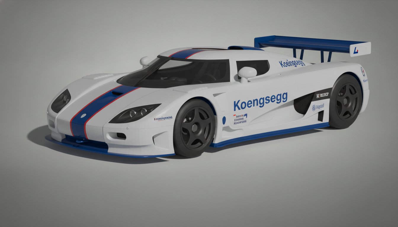 Koenigsegg CCGT GT1 2007 STL 3D Print Model