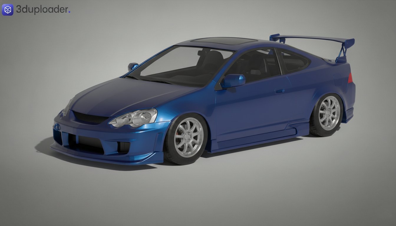 Acura RSX DC5 Ings+1 N-Spec 2008 STL 3D Print Model