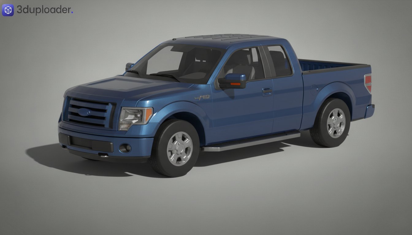 Ford F-150 XLT 2009 STL 3D Print Model