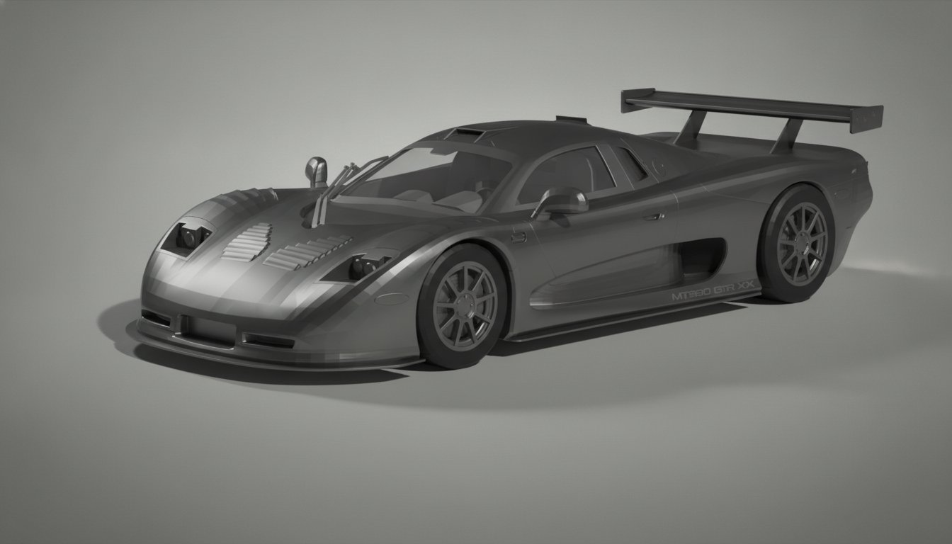 Mosler MT900 GTR XX Twin Turbo 2009 STL 3D Print Model