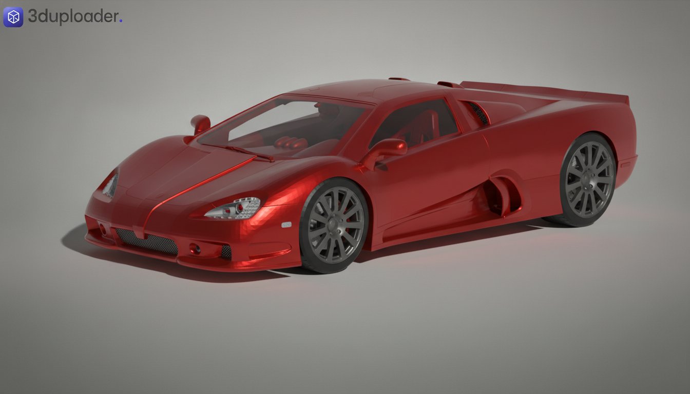 SSC Ultimate Aero TT 2009 STL 3D Print Model