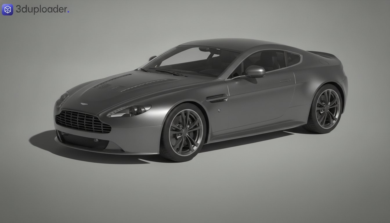 Aston Martin V12 Vantage 2010 STL 3D Print Model