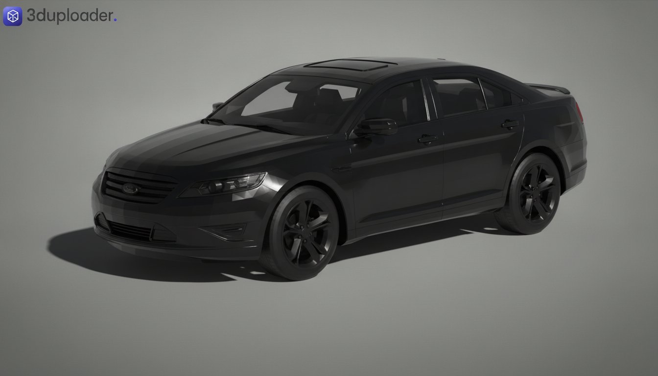 Ford Taurus SHO 2010 STL 3D Print Model