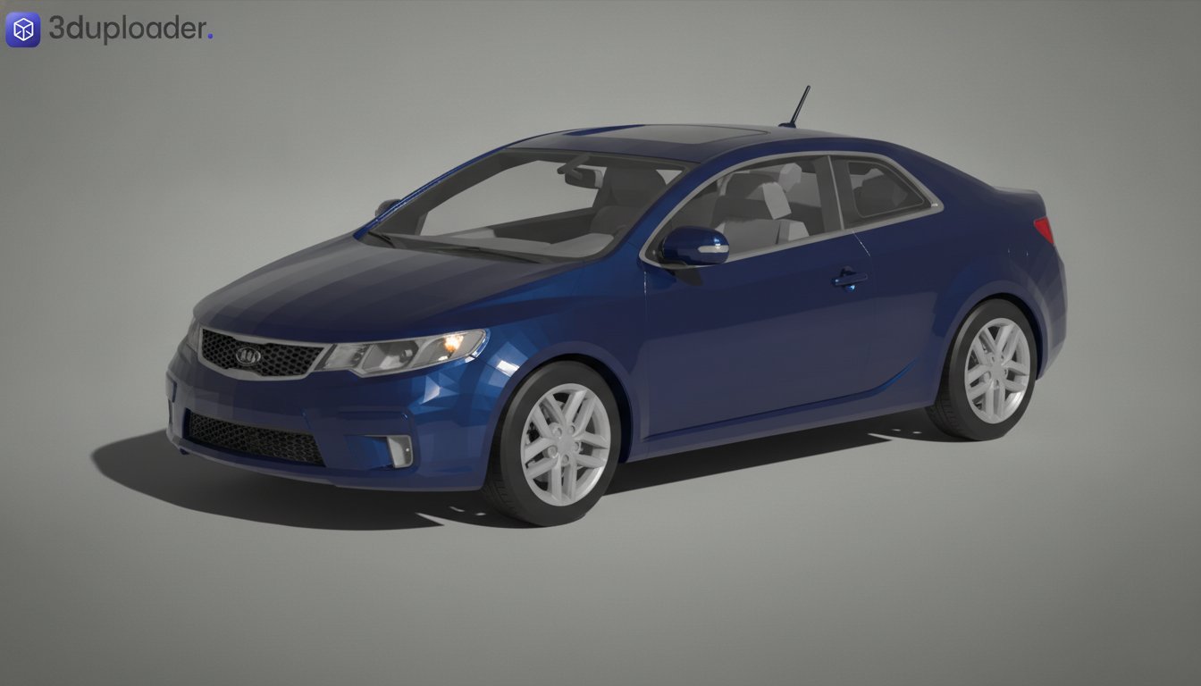 Kia Forte Koup 2010 STL 3D Print Model