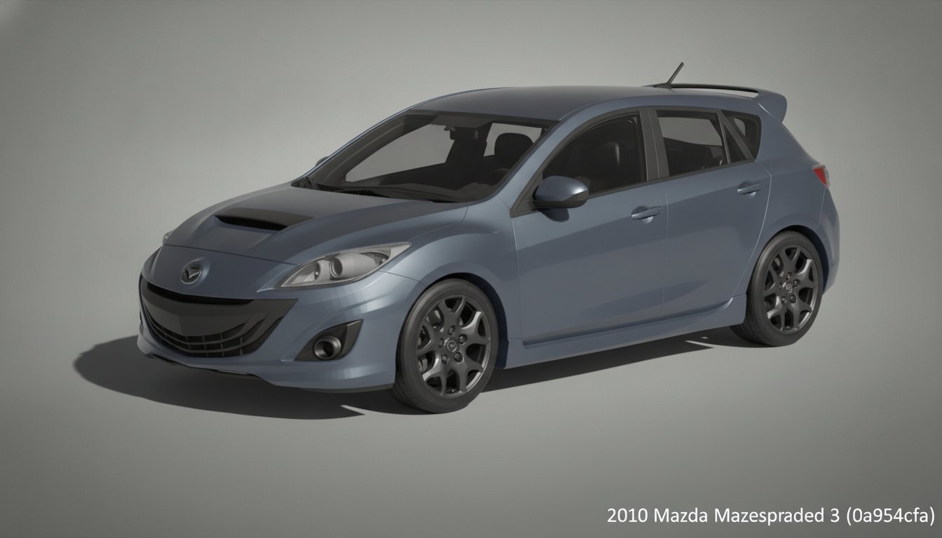 Mazda Mazdaspeed 3 2010 STL 3D Print Model