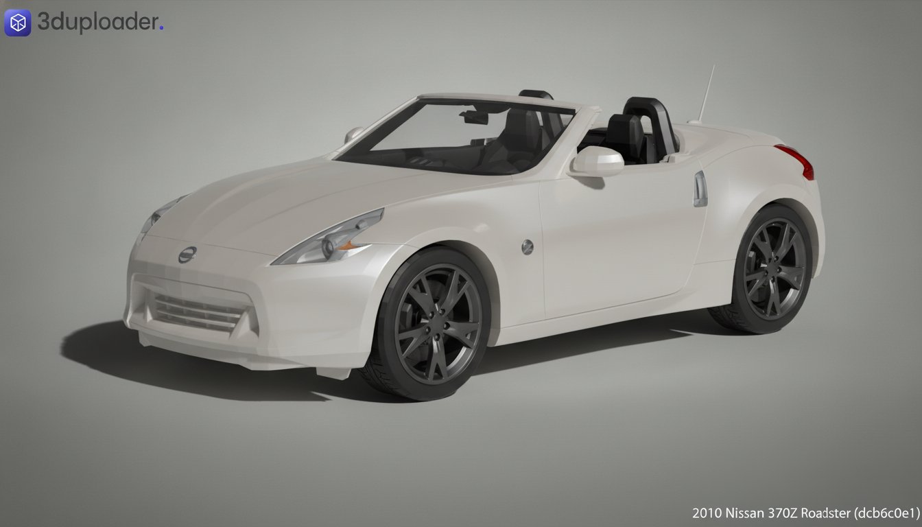 Nissan 370Z Roadster 2010 STL 3D Print Model