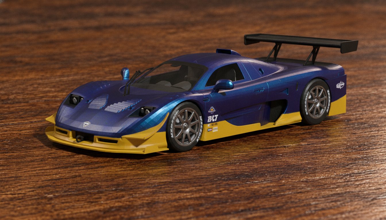 Mosler Super GT 2011 STL 3D Print Model