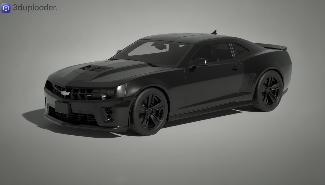 Chevrolet Camaro ZL1 2012 STL 3D Print Model