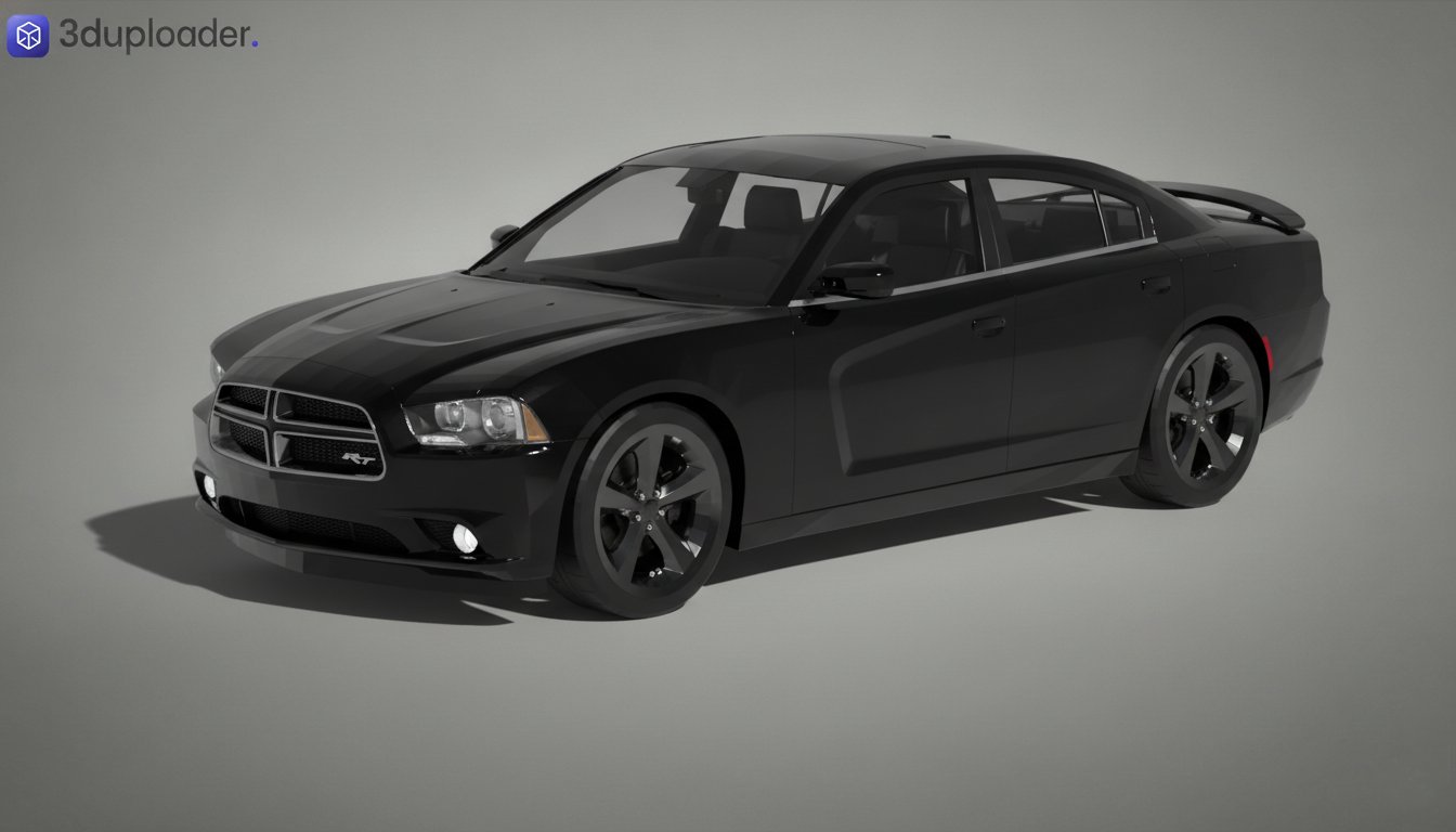 Dodge Charger R/T 2012 STL 3D Print Model