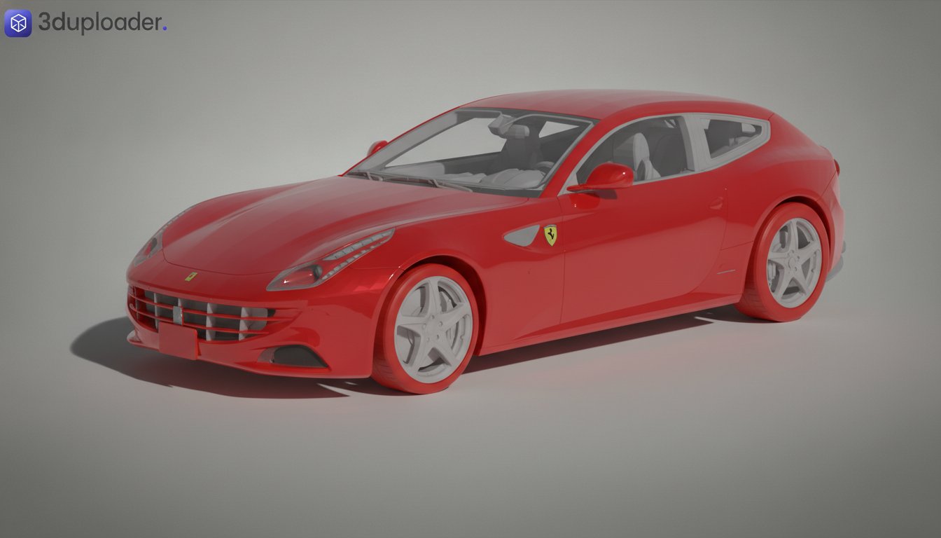 Ferrari FF 2012 STL 3D Print Model