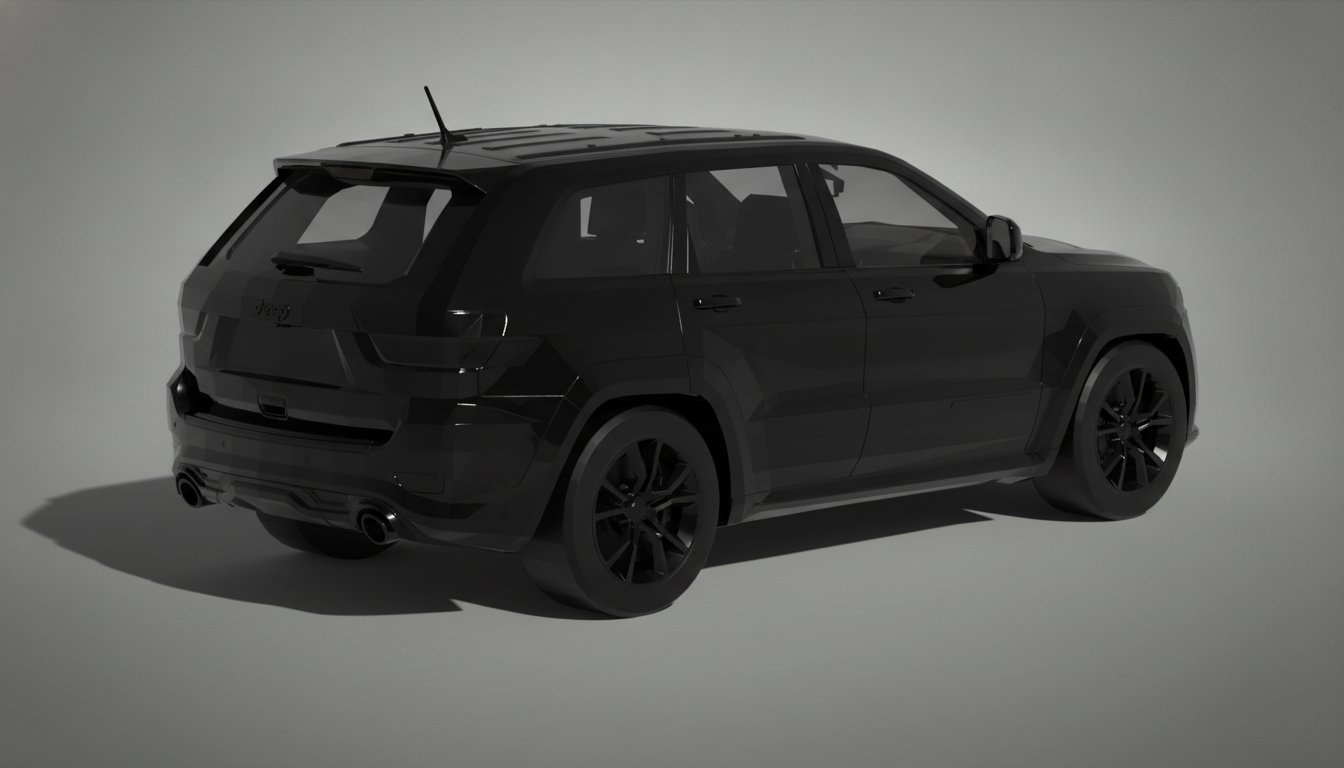 Jeep Grand Cherokee SRT8 2012 STL 3D Print Model