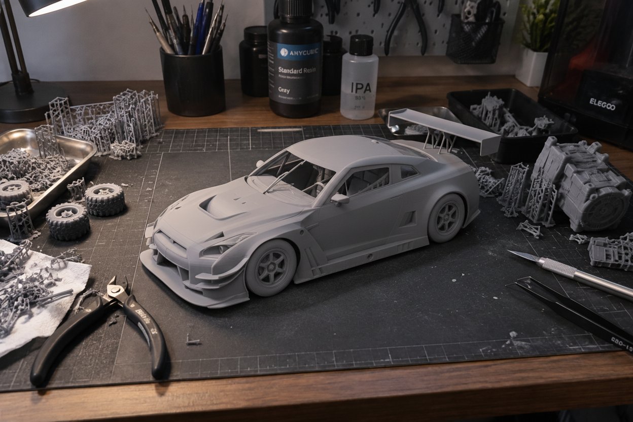 Nissan GT-R Nismo GT3 R35 2015 STL 3D Print Model